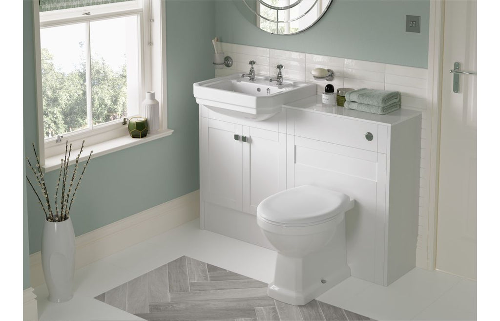 Royal Close Coupled or Back to wall WC & Soft Close Seat
