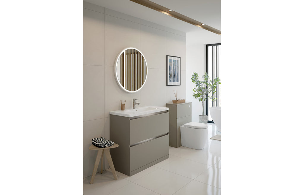 Miki 600/800/1200mm Freestanding/ Wall Hung Basin Unit - Gloss White