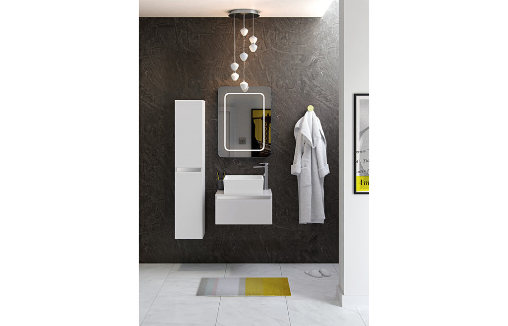 Miki 600/800/1200mm Freestanding/ Wall Hung Basin Unit - Gloss White