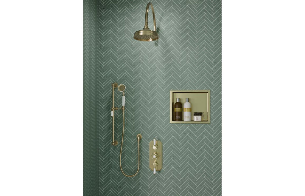Niche - Matt Black, Brushed Brass, Stainless Steel