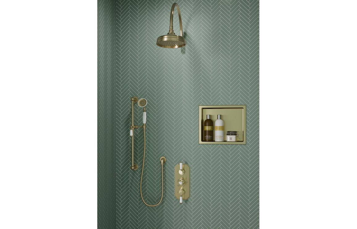 Niche - Matt Black, Brushed Brass, Stainless Steel