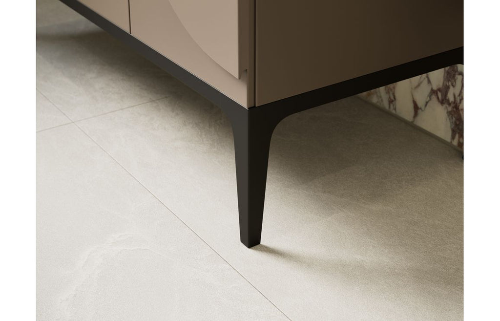 Veer 600/1000mm Floorstanding Unit & Basin - Matt Taupe