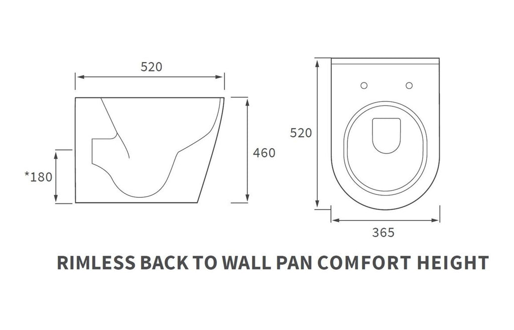 Orant WC Toilet & Soft Close Seat
