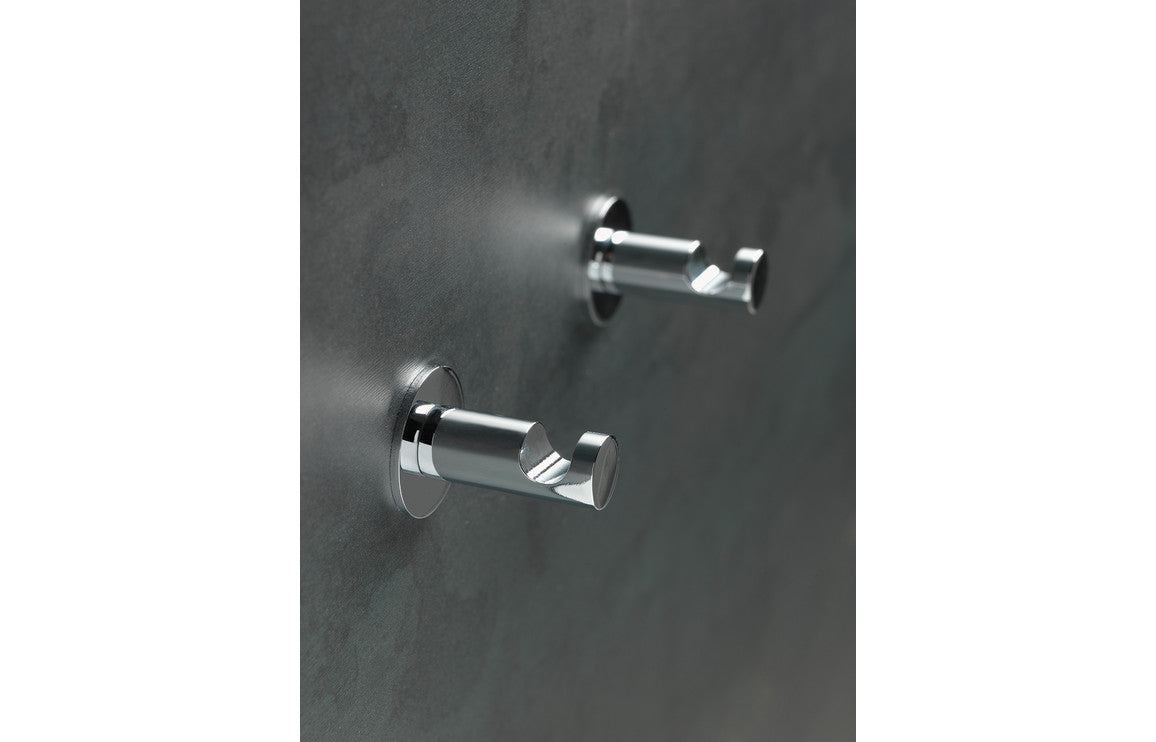 Tolia Roll Holder, Hook, Towel Holder - Brushed Brass, Chrome, Matt Black