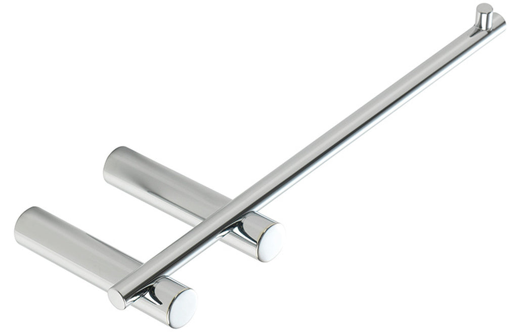 Tolia Roll Holder, Hook, Towel Holder - Brushed Brass, Chrome, Matt Black