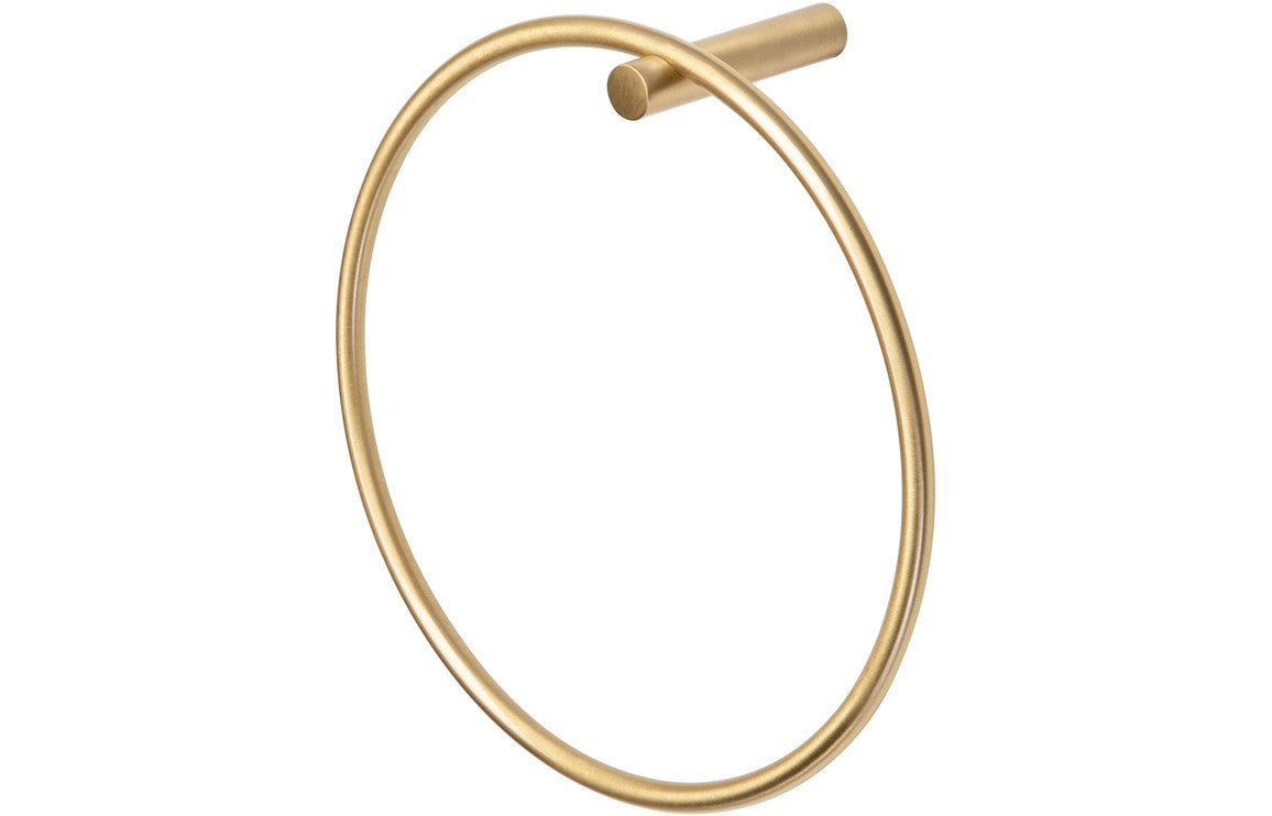 Tolia Roll Holder, Hook, Towel Holder - Brushed Brass, Chrome, Matt Black