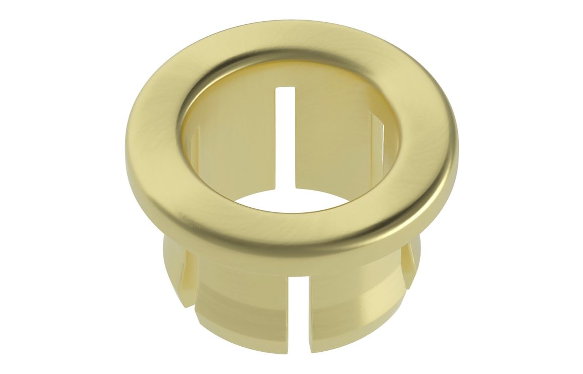 Overflow Ring Round - Black, White, Bronze, Brass