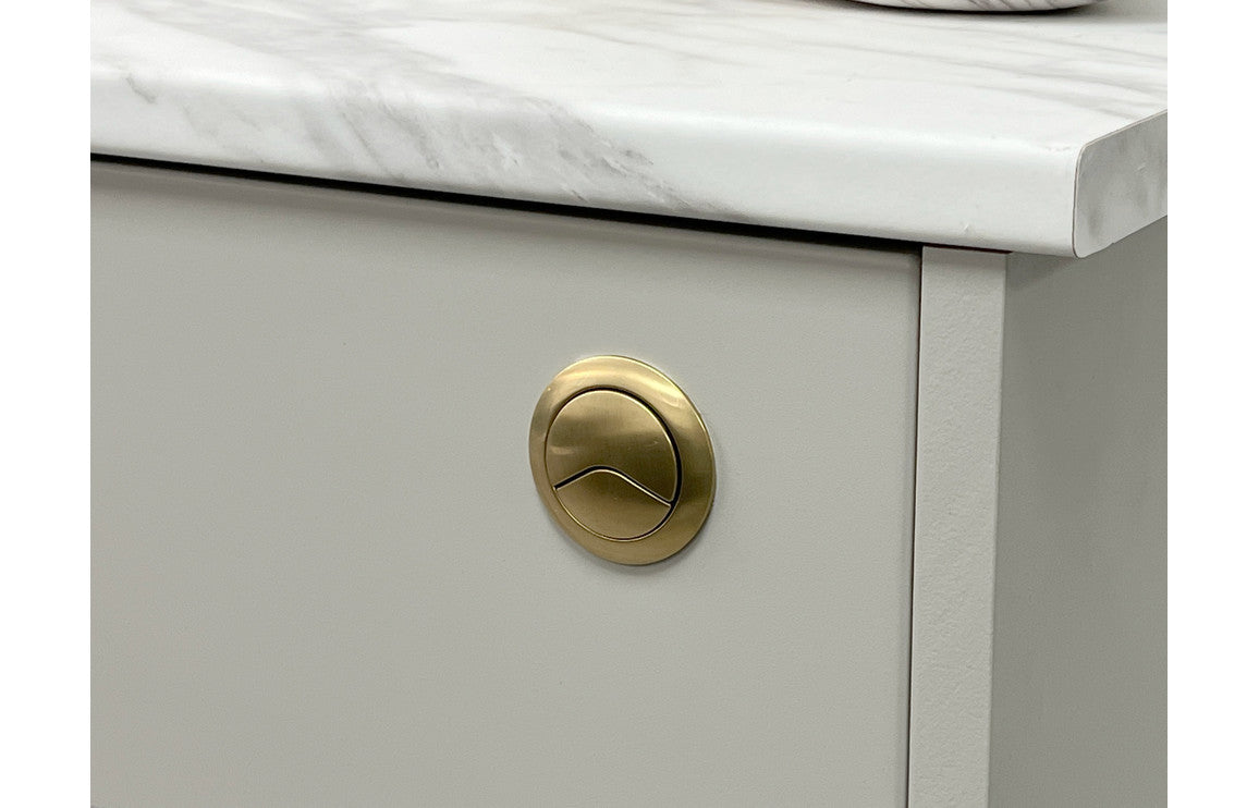 Dual Push Button Cover - Black, White, Bronze, Brass