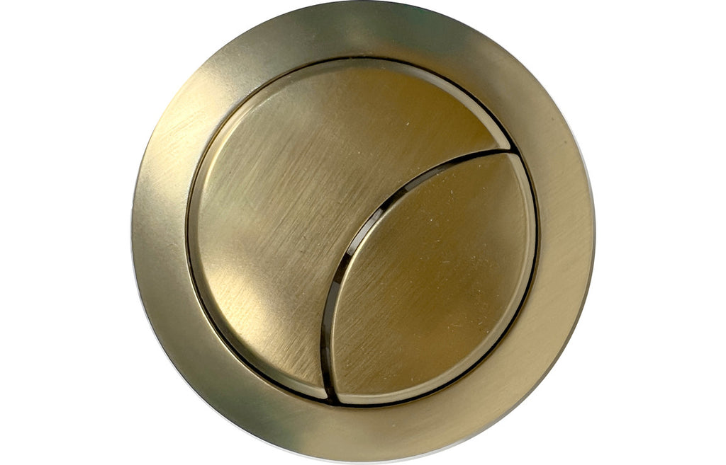 Dual Push Button Cover - Black, White, Bronze, Brass