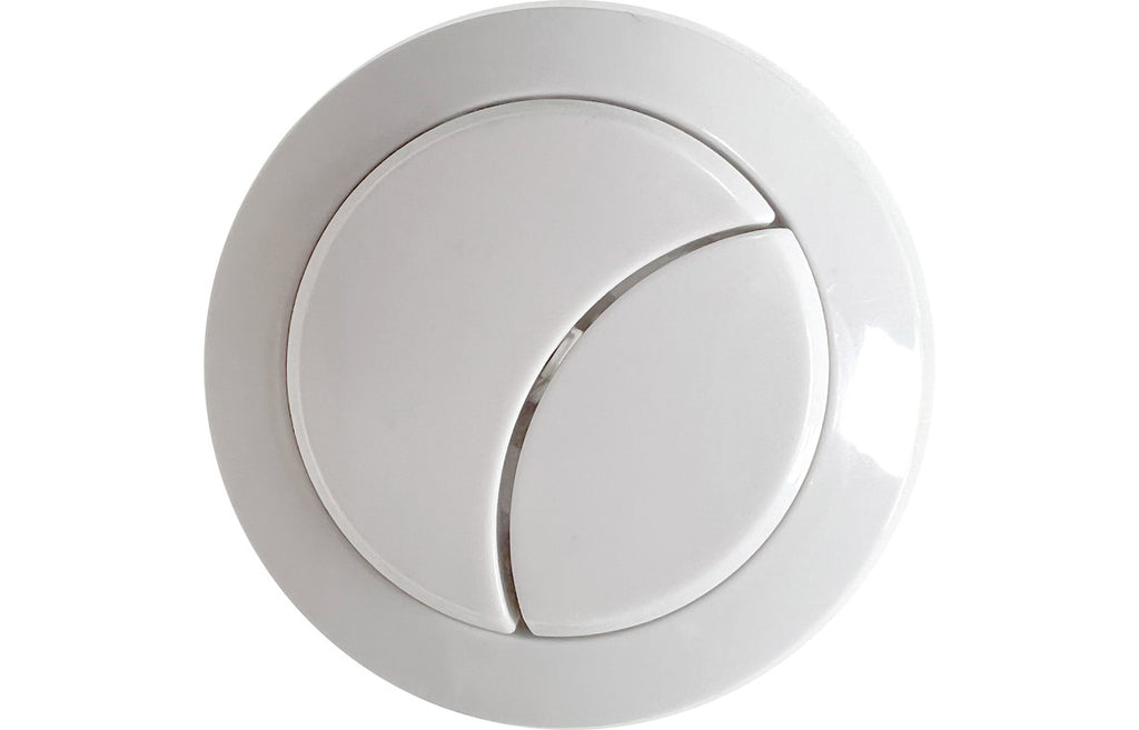 Dual Push Button Cover - Black, White, Bronze, Brass