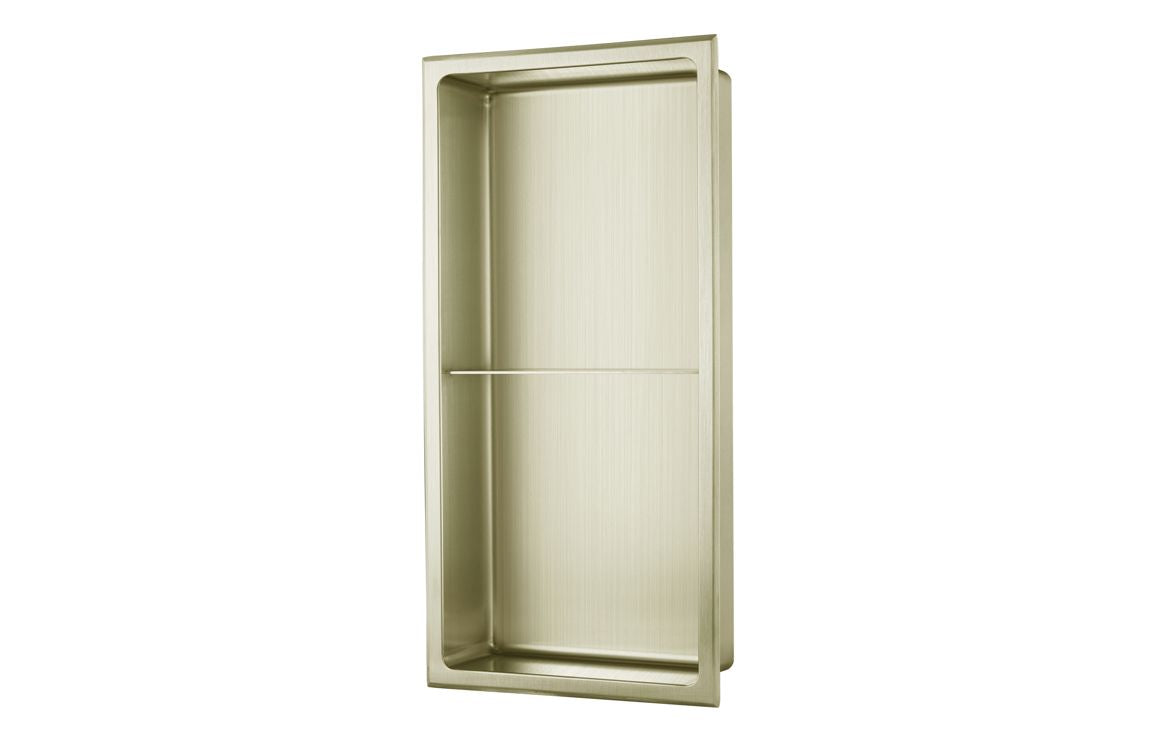 Niche - Matt Black, Brushed Brass, Stainless Steel