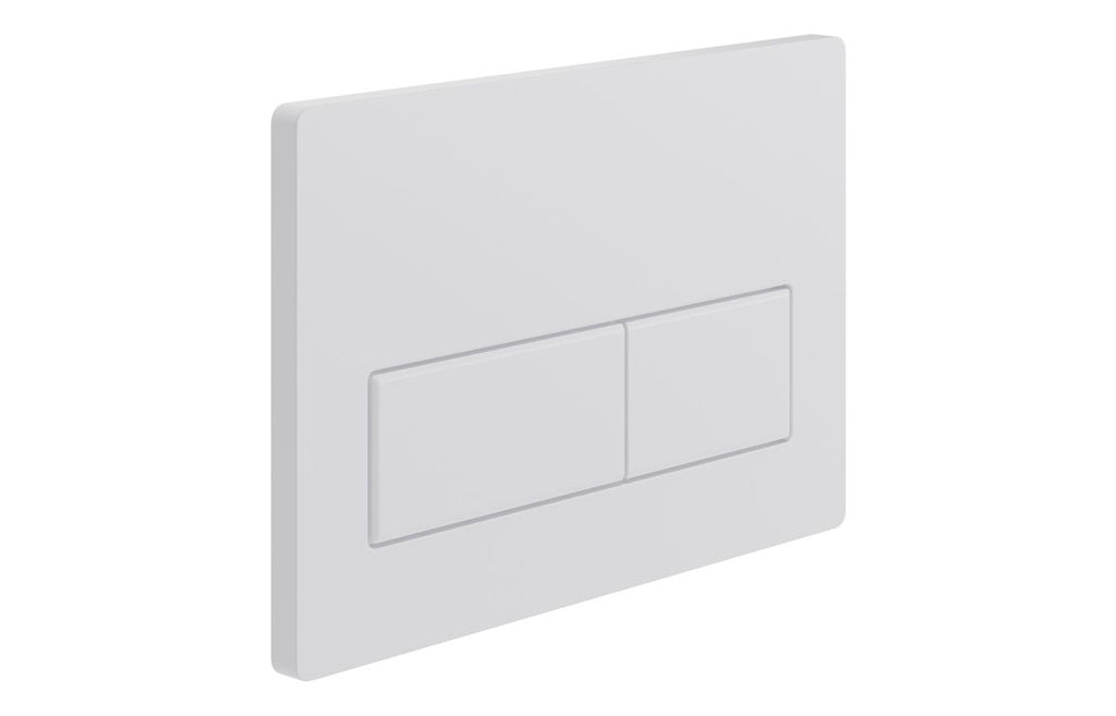 Rectangle Push Button Flushplate - Chrome, Black, Bronze, Brass, White