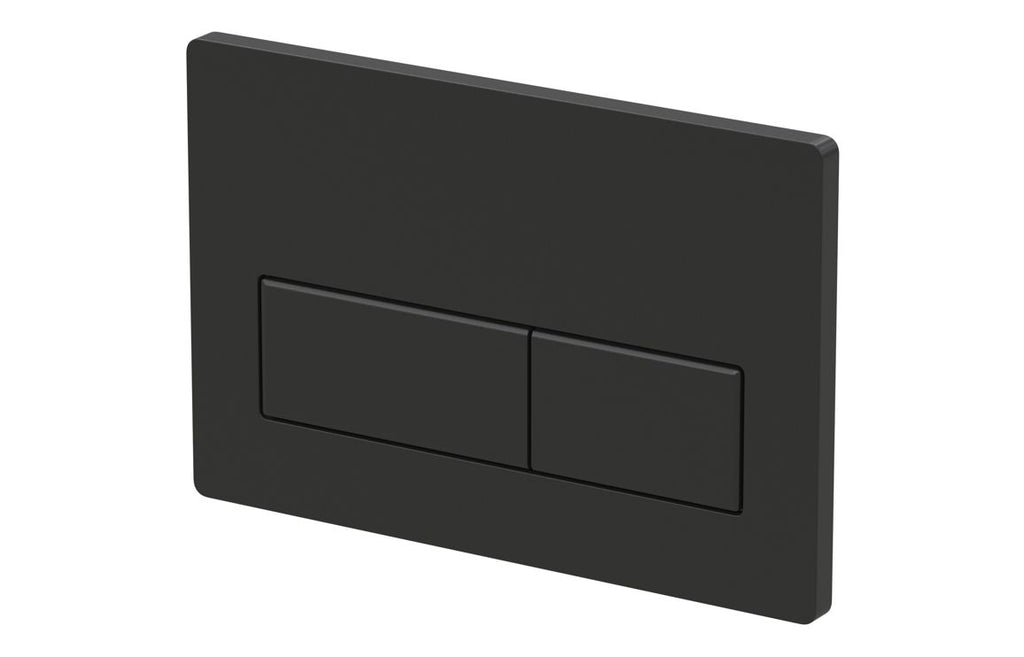 Rectangle Push Button Flushplate - Chrome, Black, Bronze, Brass, White