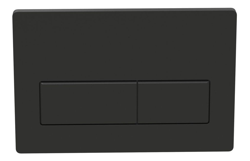 Rectangle Push Button Flushplate - Chrome, Black, Bronze, Brass, White