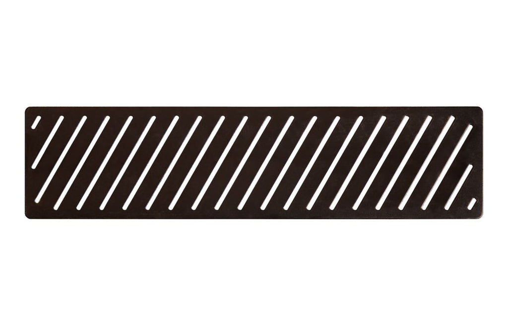 Linear Tray Waste Cover - Matt Black, Brushed Brass, Brushed Bronze