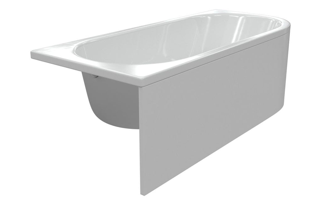 Bath Panel 1500mm Offset Corner - White
