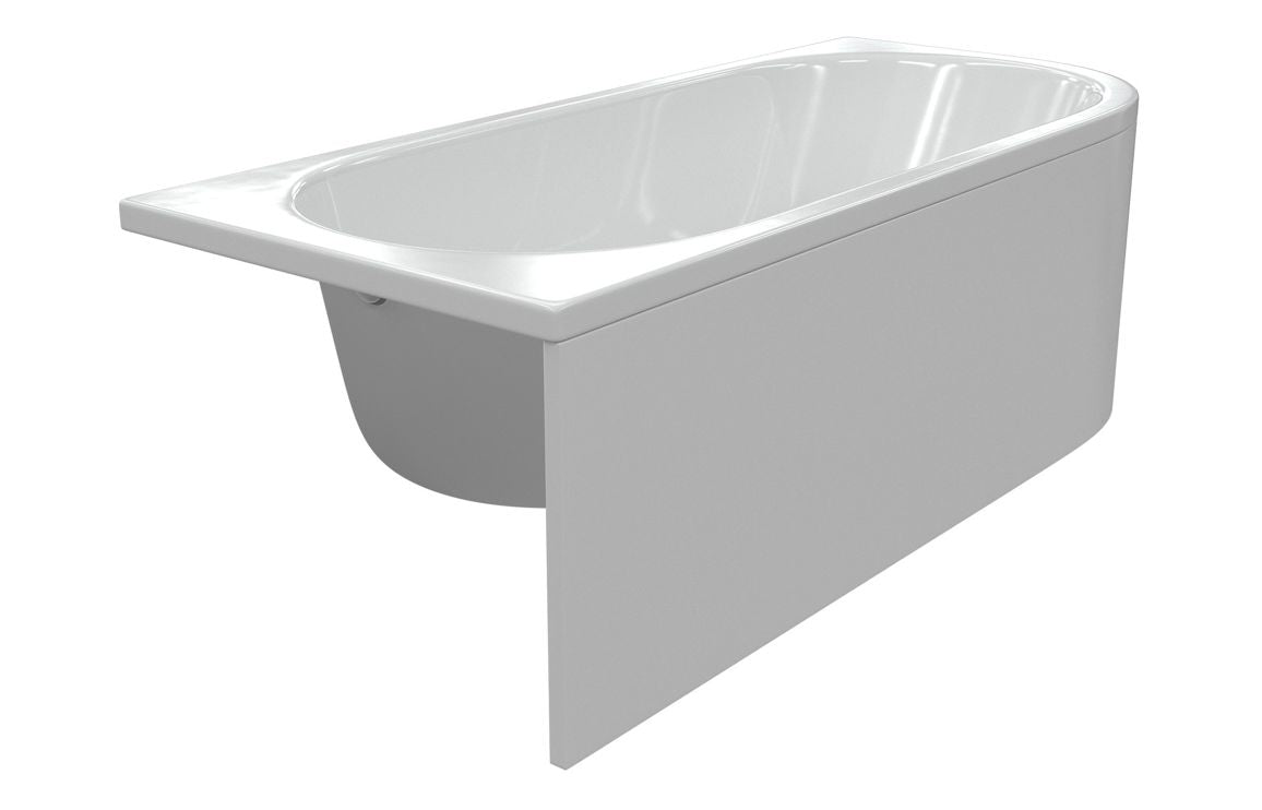 Bath Panel 1500mm Offset Corner - White