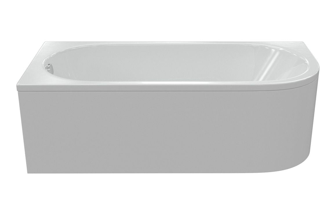 Bath Panel 1500mm Offset Corner - White