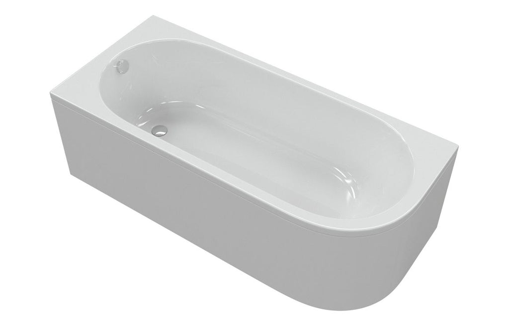 Bath Panel 1500mm Offset Corner - White