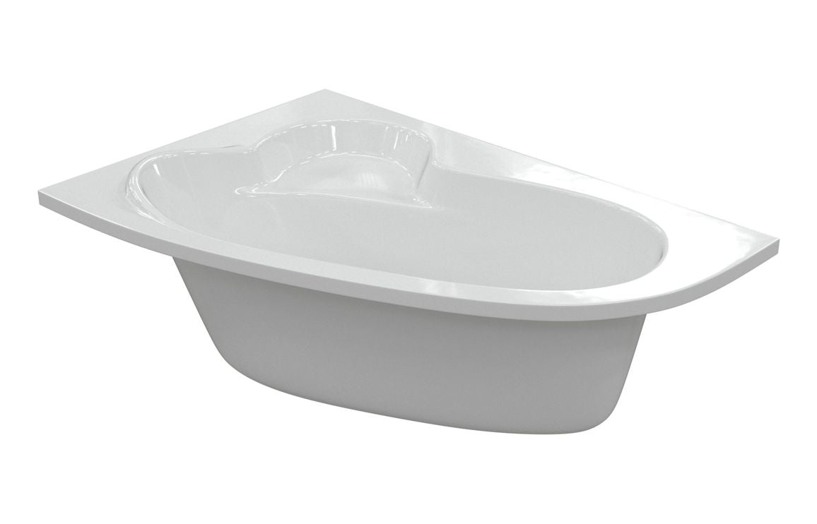 Rango Offset Corner 1500x950x600mm 0TH Bath & Legs - Left/ Right Hand