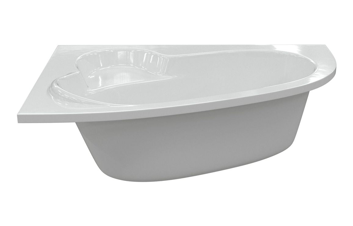 Rango Offset Corner 1500x950x600mm 0TH Bath & Legs - Left/ Right Hand