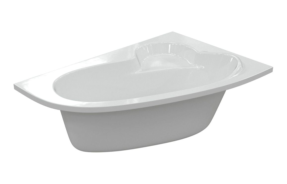 Rango Offset Corner 1500x950x600mm 0TH Bath & Legs - Left/ Right Hand