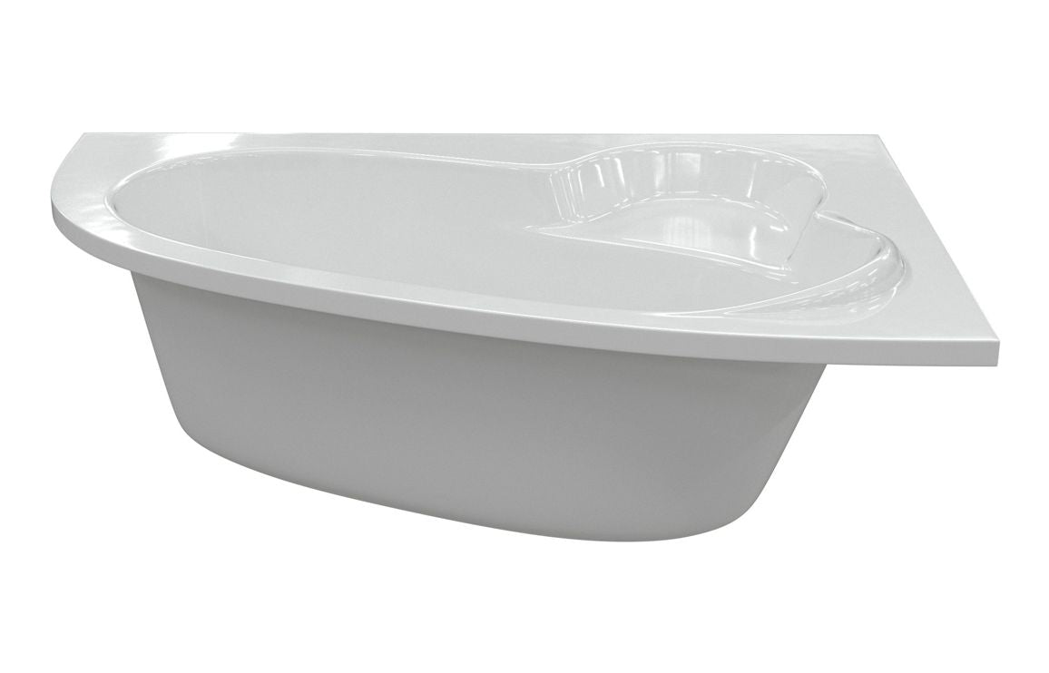 Rango Offset Corner 1500x950x600mm 0TH Bath & Legs - Left/ Right Hand