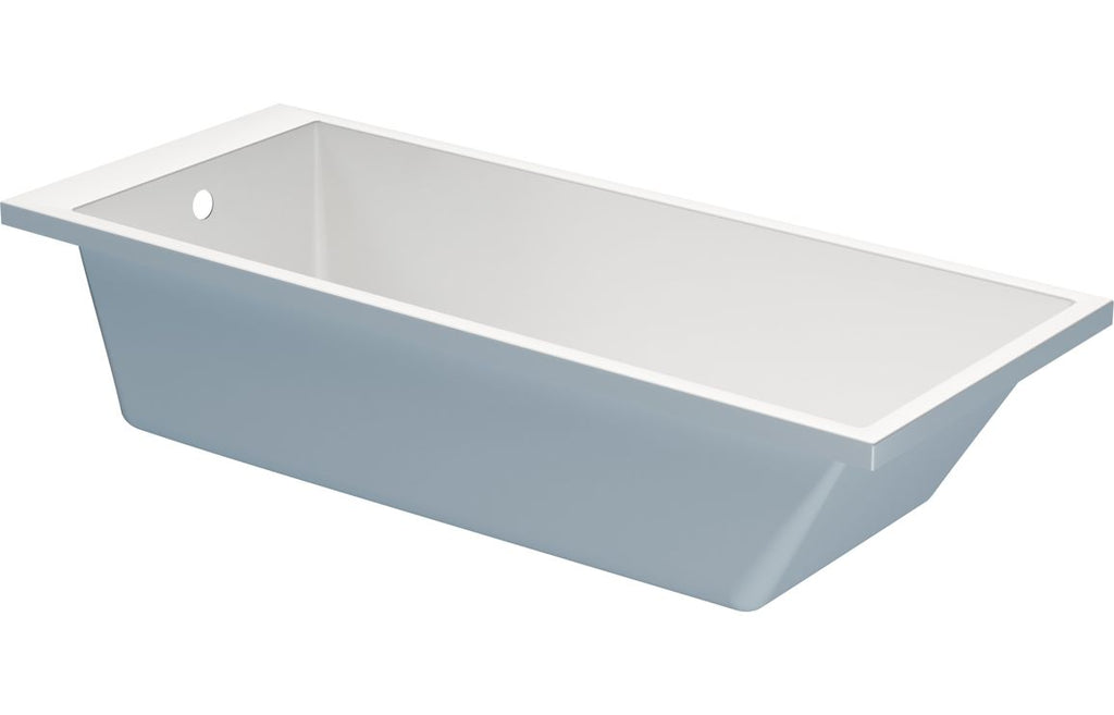 Aldine Square Single Ended 1700x700 Thin Edge 0TH Bath & Legs