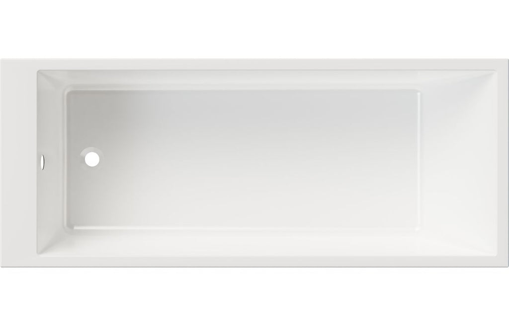 Aldine Square Single Ended 1700x700 Thin Edge 0TH Bath & Legs