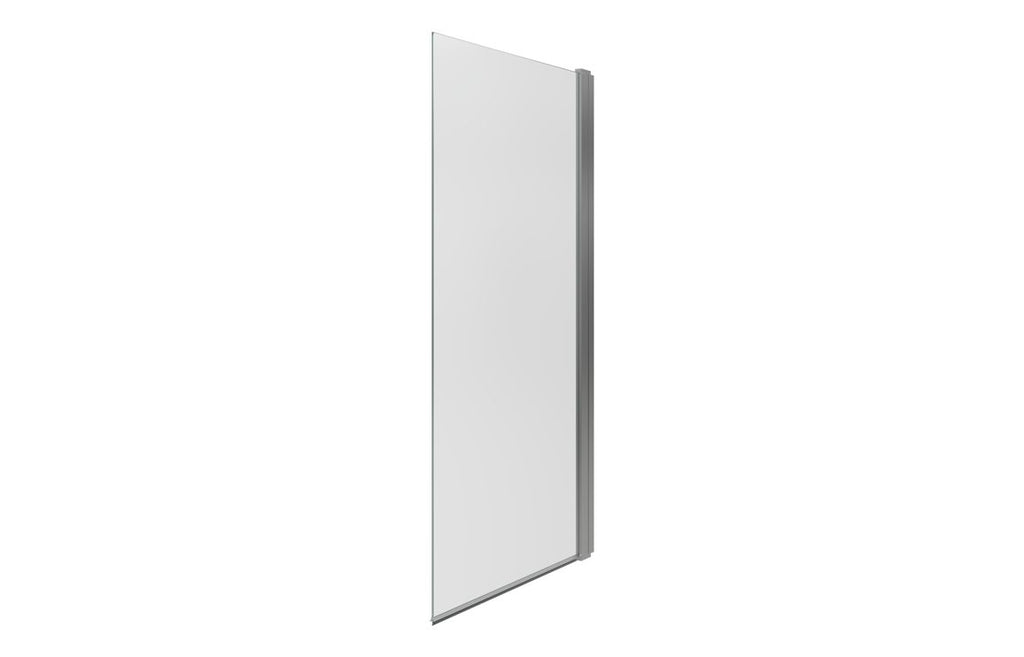 Bath Screen 800x1500mm Single Straight (6mm) - Chrome, Brushed Brass