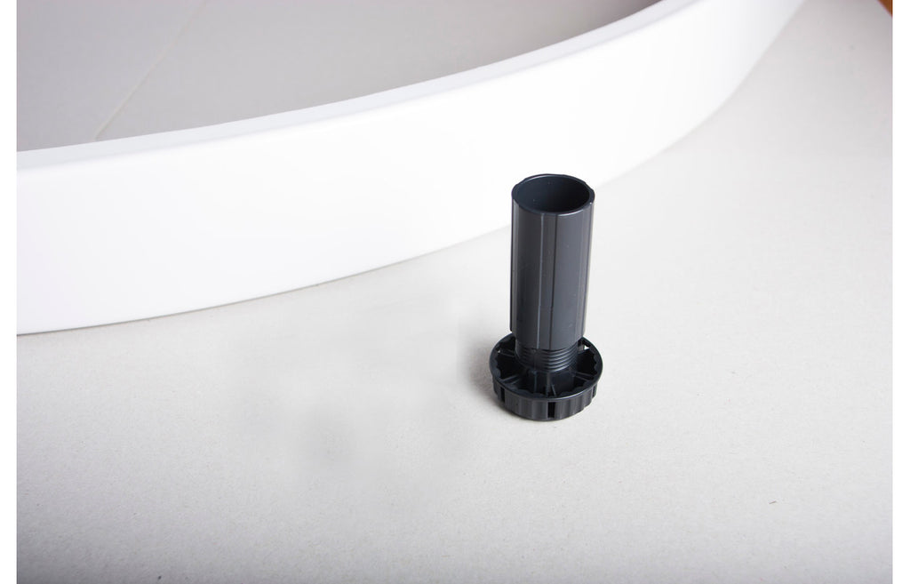 Shower Tray Riser Kit for 40mm Quadrant/ Rectangular/ Square Trays - upto 1700mm- Black