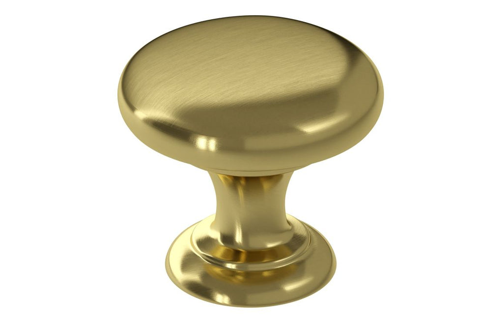 Round Knob Handle 38mm - Chrome, Brass