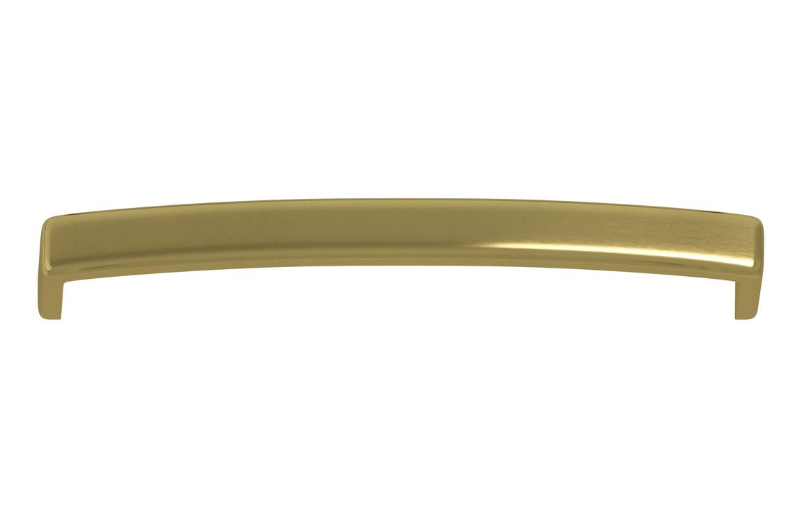 Chunky D-Shape Handle 170mm - Black, Chrome, Brass