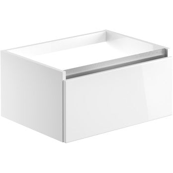 Miki 600/800/1200mm Freestanding/ Wall Hung Basin Unit - Gloss White