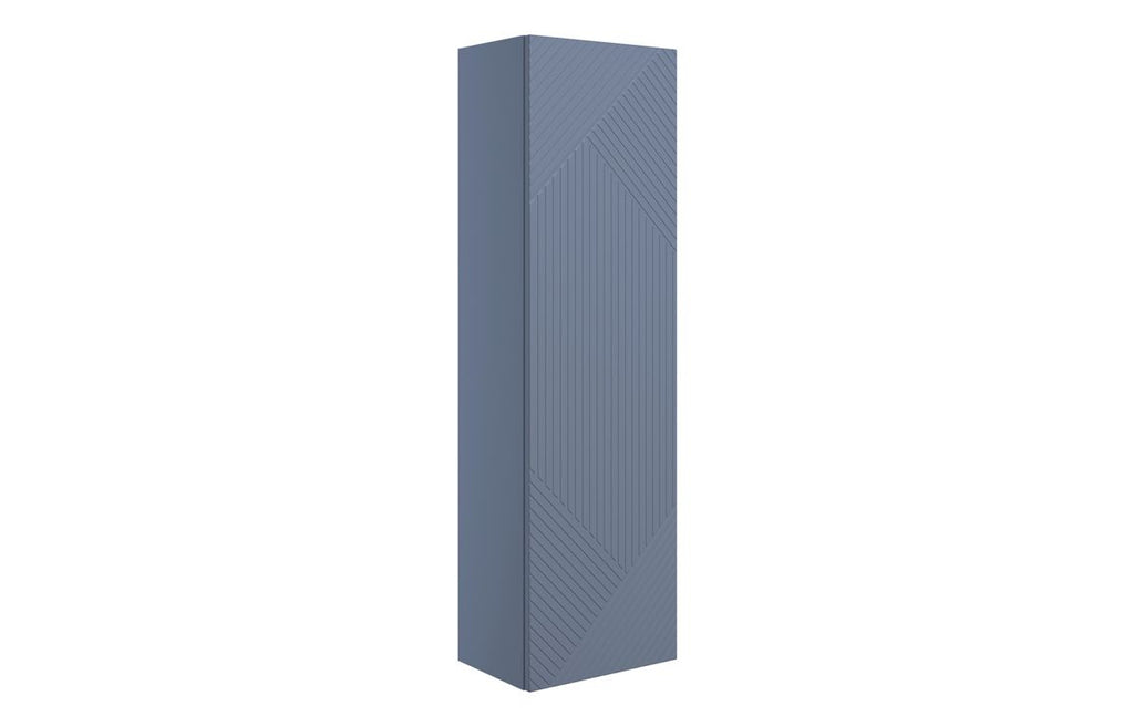 Teda 600/800mm Floorstanding Unit & Basin/ Worktop - Matt Smoke Blue