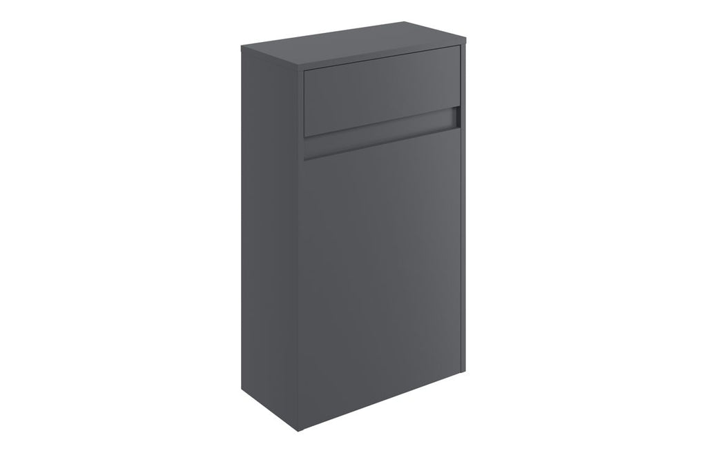 Aire 400/500mm Floorstanding/ Wall Hung Unit & Basin - Matt Graphite Grey