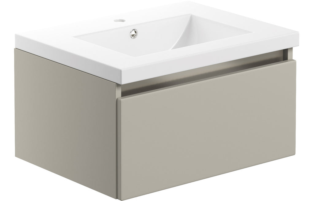 Miki 600/800/1200mm Freestanding/ Wall Hung Basin Unit - Gloss White