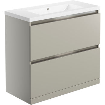 Miki 600/800/1200mm Freestanding/ Wall Hung Basin Unit - Gloss White