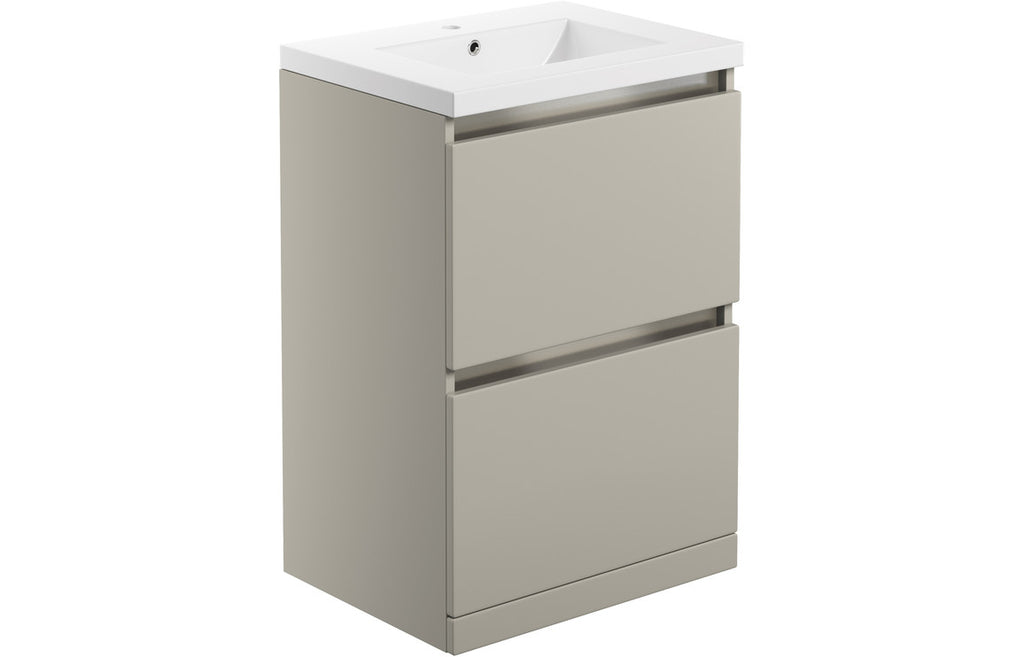 Miki 600/800/1200mm Freestanding/ Wall Hung Basin Unit - Gloss White