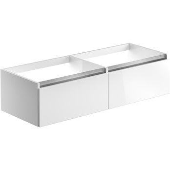 Miki 600/800/1200mm Freestanding/ Wall Hung Basin Unit - Gloss White