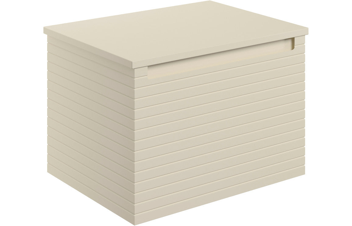 Allure 600/800mm Wall Hung Unit & Basin/ Worktop - Matt Cotton