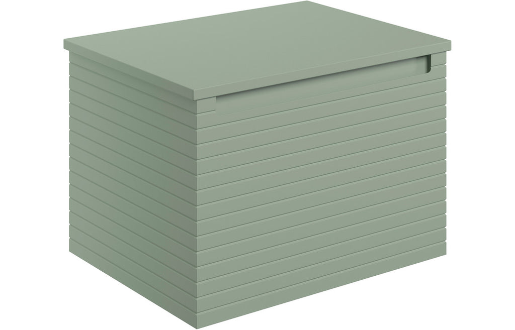 Allure 600/800mm Wall Hung Unit & Basin/ Worktop - Matt Green Willow