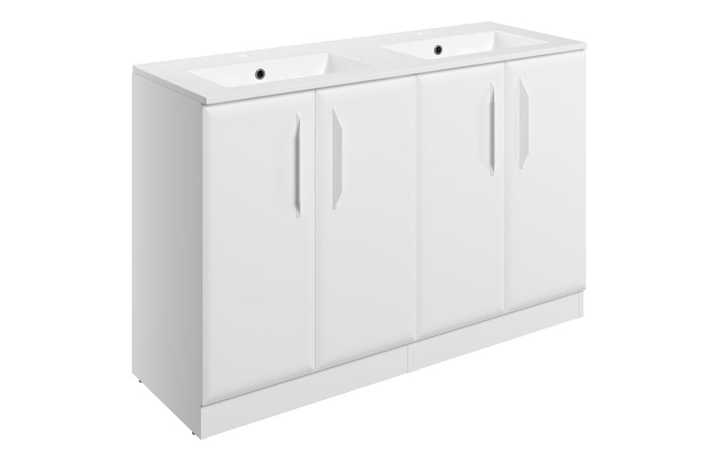 Mendi 400/600/800/1200mm Floorstanding/ Wall Hung Unit & Basin - Matt White