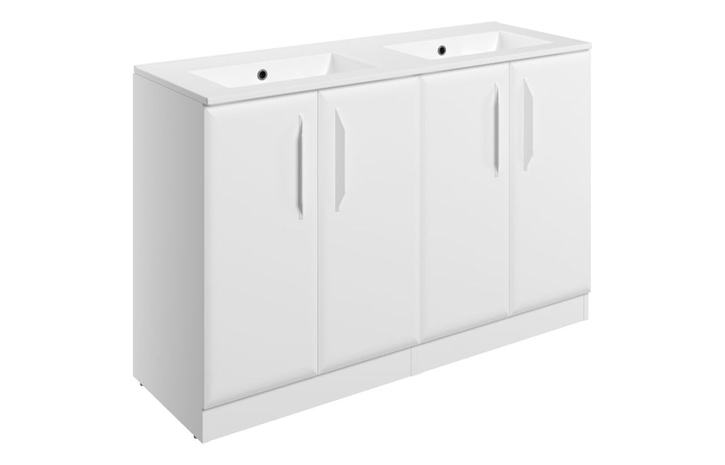Mendi 400/600/800/1200mm Floorstanding/ Wall Hung Unit & Basin - Matt White