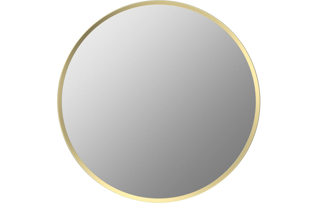 Keeka Round Plain Mirror 500/ 600 mm - Bronze, Black, Brass
