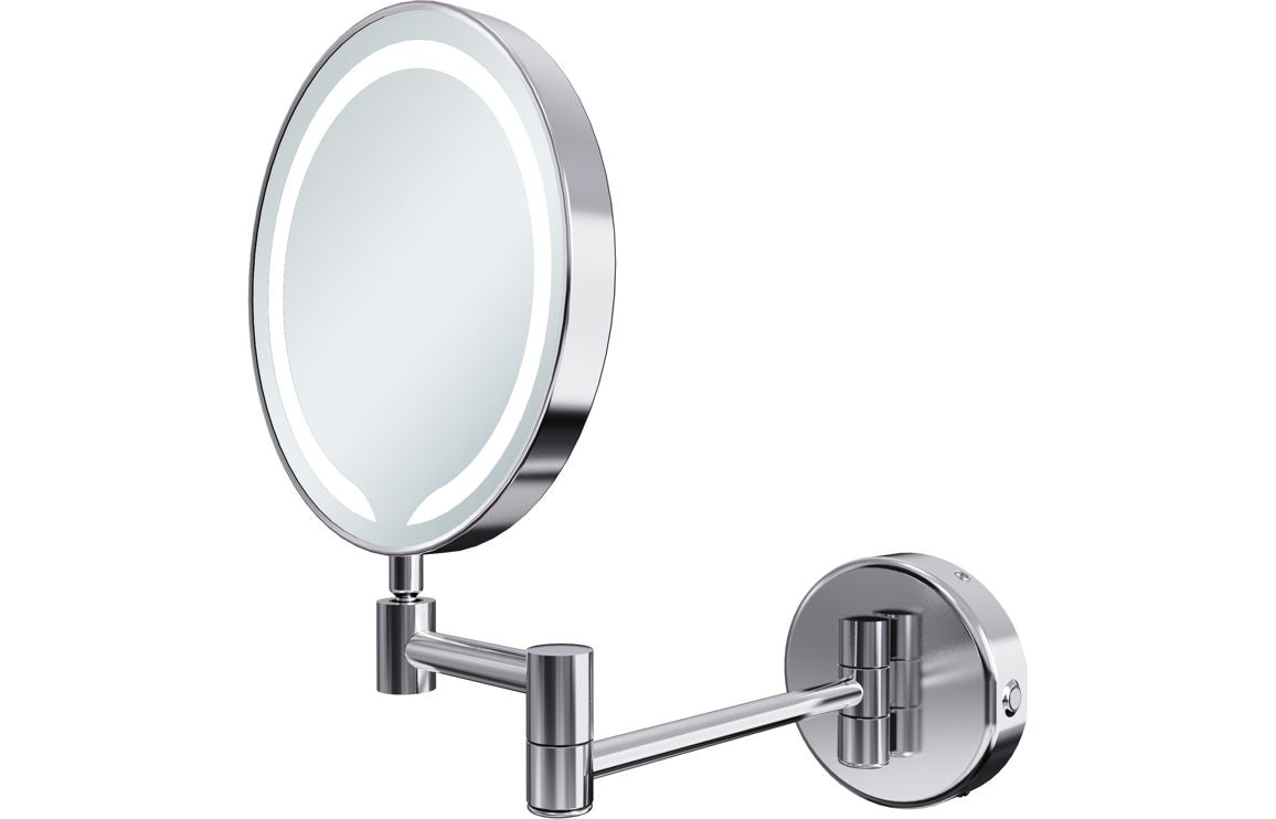 Cosmetic Mirrors Round/ Square - Chrome, Black, Brushed Brass