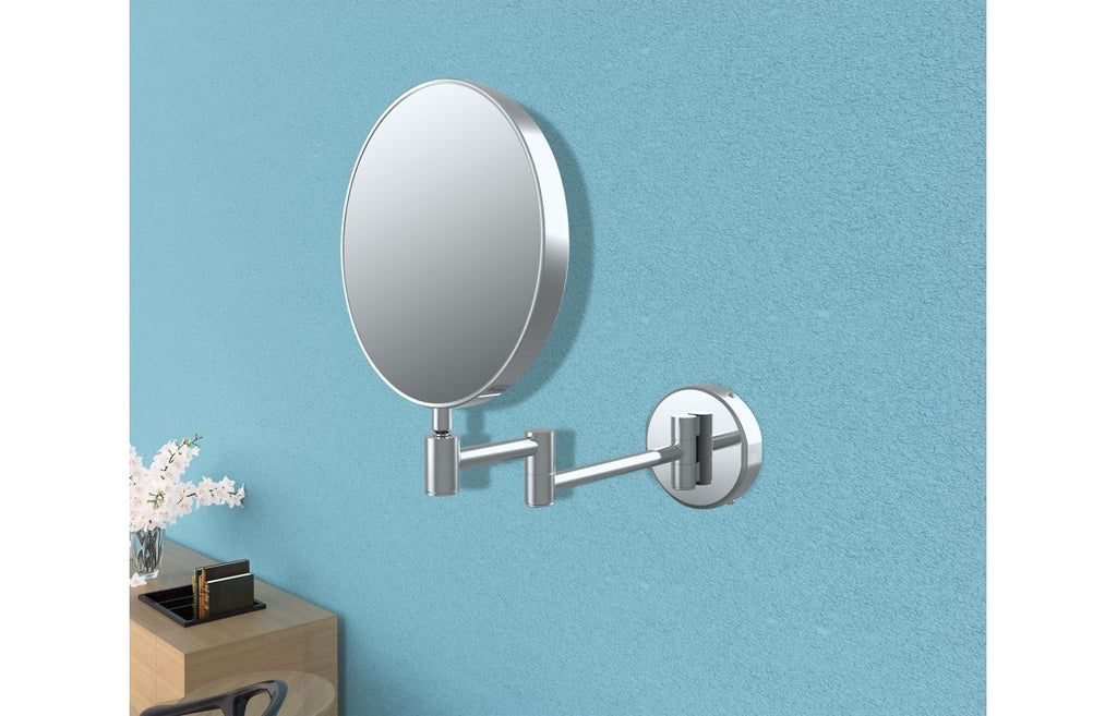 Cosmetic Mirrors Round/ Square - Chrome, Black, Brushed Brass