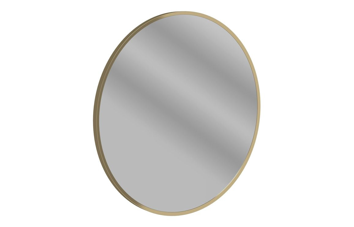Keeka Round Plain Mirror 500/ 600 mm - Bronze, Black, Brass