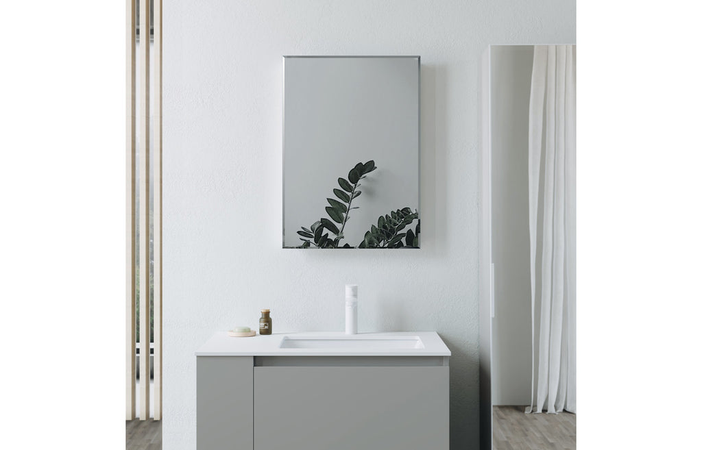 Akela Rectangular Plain Mirror 600/ 700/ 800 mm