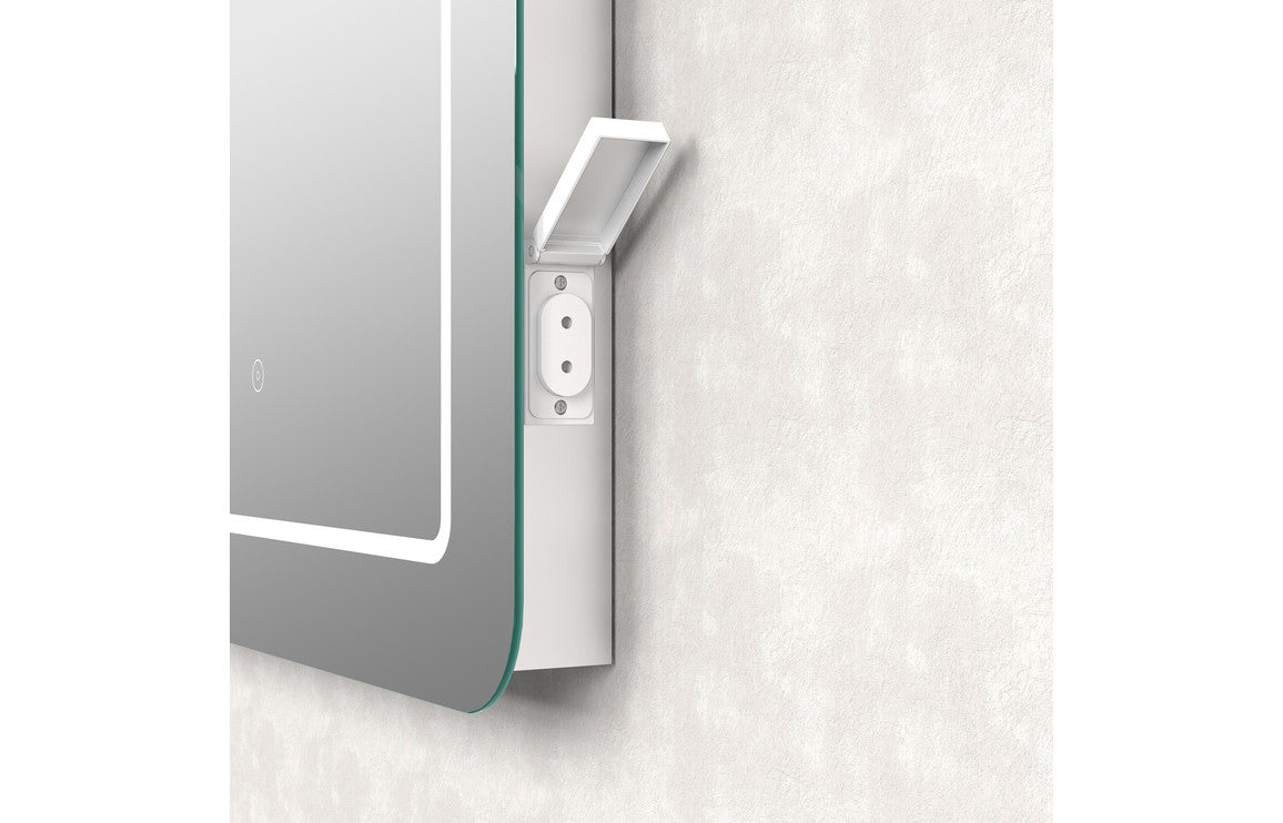 Ujala Rectangular Front-Lit LED Mirror - 700/ 800 mm